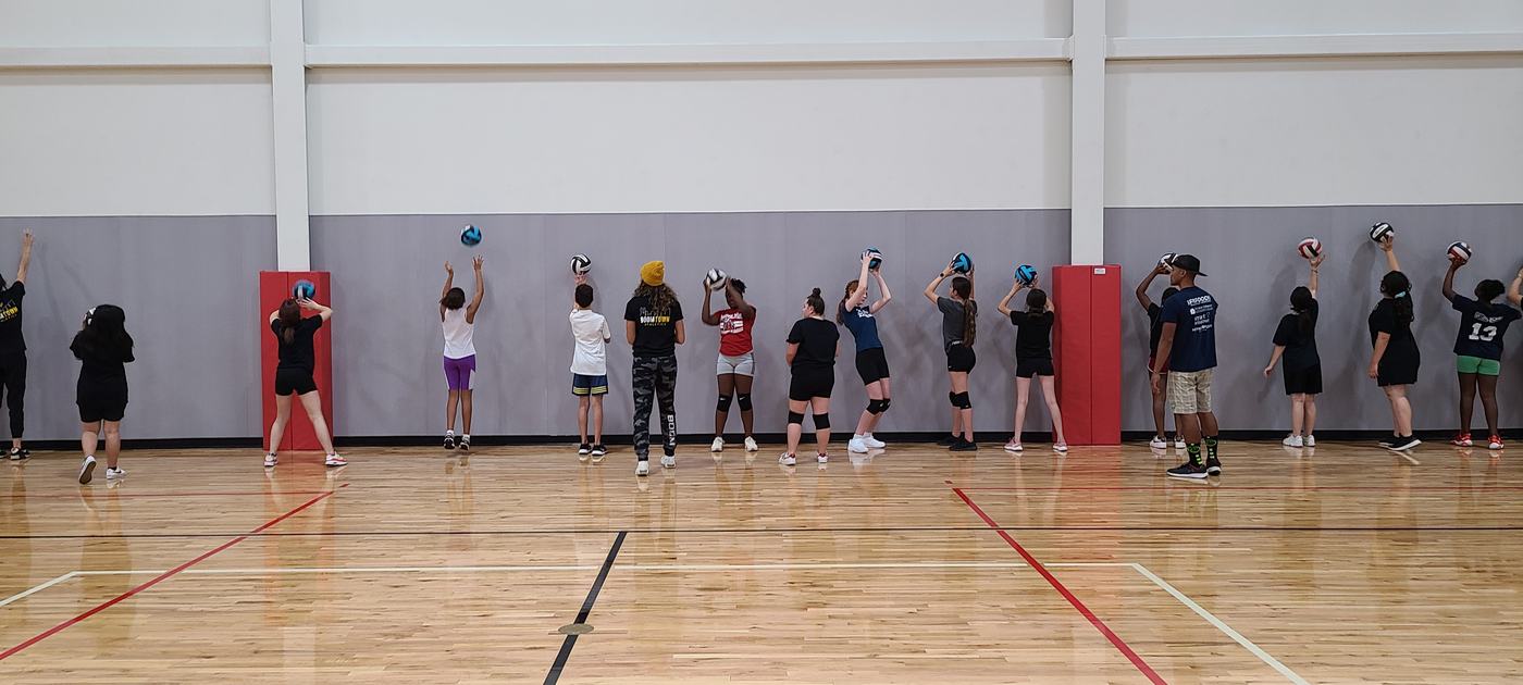 Developmental training at Boomtown Fieldhouse